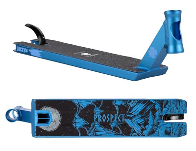 Lucky Prospect Limited Edition Stunt-Scooter Trick Roller Tretfläche Deck Blau
