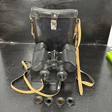 Vintage Soviet USSR  Military Issue ZOMZ БПЦ 7x50 Binoculars With Colour Lenses