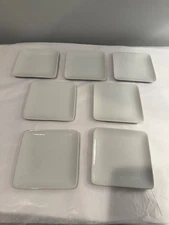 Fitz & Floyd Everyday White Appetizer Plate, Set Of 7