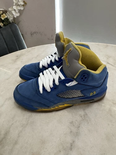 6 5 anni Jordan 5 Mid Retro Laney blu