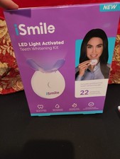 iSmile Teeth Whitening Kit LED Light, 35 Carbamide Peroxide, 3ml Gel