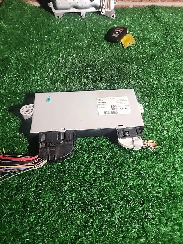 12-13 BMW 528i 2.0L F10 MOTOR ORDENADOR DME ECU ECM CAS MÓDULO JUEGO DE LLAVES ✅ 7637482 Foto 2 de 4