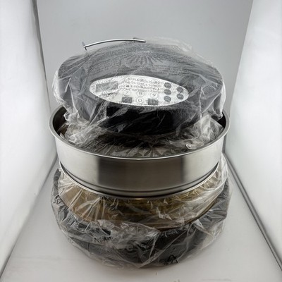 New NuWave 20602 Pro Plus Infrared Oven + Stainless Steel Extender Ring Kit