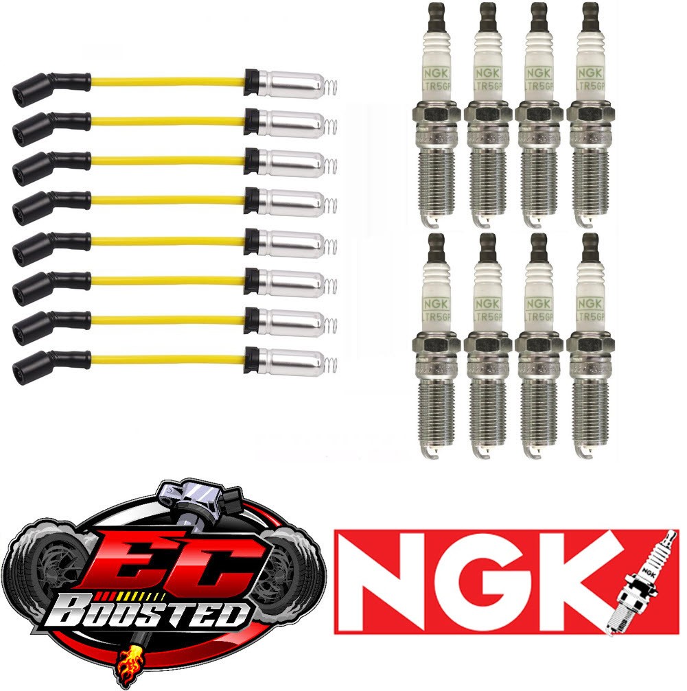 8mm Heavy-Duty Wireset  8 NGK Spark Plug 41-110 for Chevy GMC V8 LS Vortec