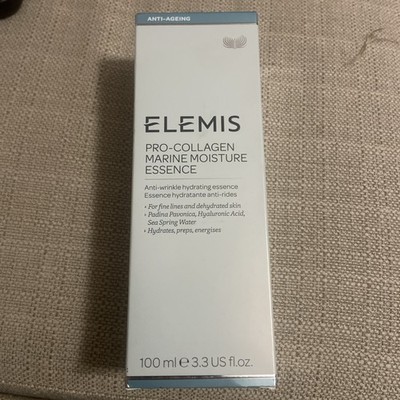 Elemis Pro-Collagen Marine Moisture Essence Anti- Ageing 100ml 3.3oz Genuine NEW
