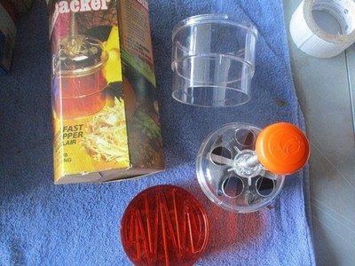 NOS new Vintage K-Tel Food Chopper Blitzhacker Kitchen 1970's 1980's Boxed Works