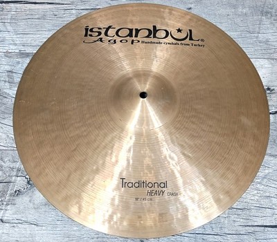 Istanbul AGOP Traditional Series 18'' Heavy Crash Becken Cymbal  D    TOPDEAL 