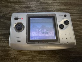 SNK Neo Geo Pocket Color CIB - Silver; Working In Good Condition w/ New Battery