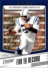 2024 Panini Prestige #FR-LM Lenny Moore For the Record