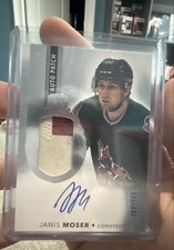 2021-22 Upper Deck The Cup - Rookie Auto Patch J.J. Moser #131 /249 (AU, MEM, RC