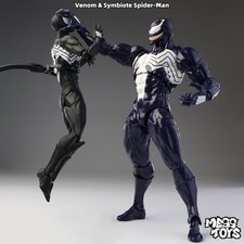 Mess Toys Lethal Neighbor Venom Symbiote Spider-Man 1/12 Figures In Stock