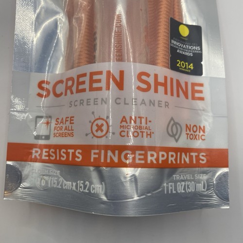 Whoosh! Screen Shine Screen Cleaner + Cloth Resists Fingerprints NEW - Bild 3 von 4