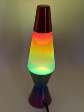 SCHYLLING Rainbow  The Original LAVA Lamp" 12" Tall WORKS