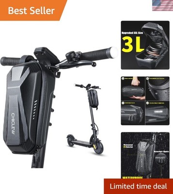 Portable Waterproof Electric Scooter Bag with 3L Capacity - Quick Release Design