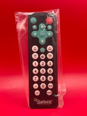 Starburst Universal TV Remote Control SB-UGFR-B   ️  ️ NEW! SEALED!   ️  ️