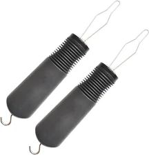 2 Pack Button Hook and Zipper Pull - Button Hook Tool - Button Helper Tool - 2 i