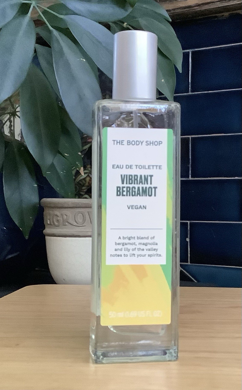 THE BODY SHOP VIBRANT BERGAMOT EAU DE TOILETTE 50ML EDT  - VEGAN EDT