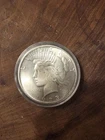 (1) Choice AU/UNC 1923-S Peace Silver Dollar - 90% Silver