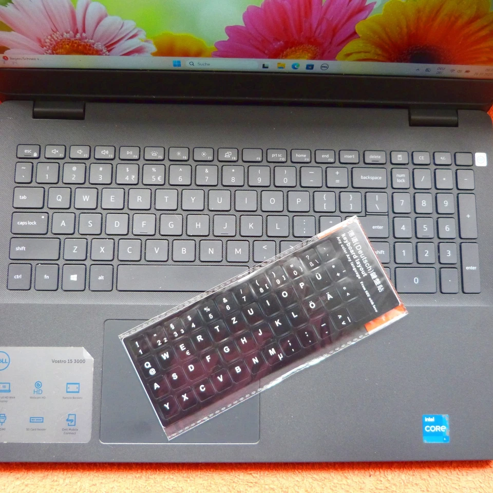 Dell 3500 Vostro 15Zoll FULLHD l 11Gen i5 SSD Windows 11 l 16GB RAM NEU I QWERTY - Bild 4 von 4