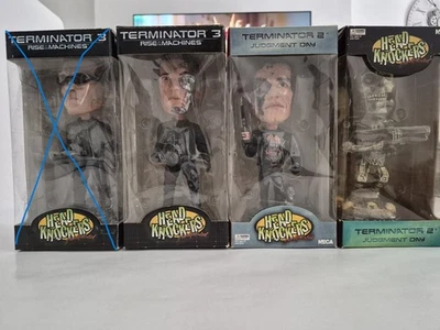 TERMINATOR T2 - T3 - HEAD KNOCKERS x3 "BOBBLE HEAD" - EN LOT - Photo 1/4