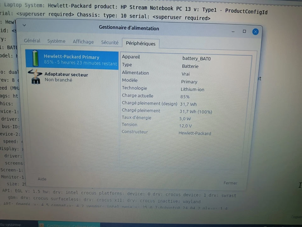HP 13-C010NF - Intel Celeron N2840, 2Go RAM, 32Go ROM, Linux - Photo 4/4