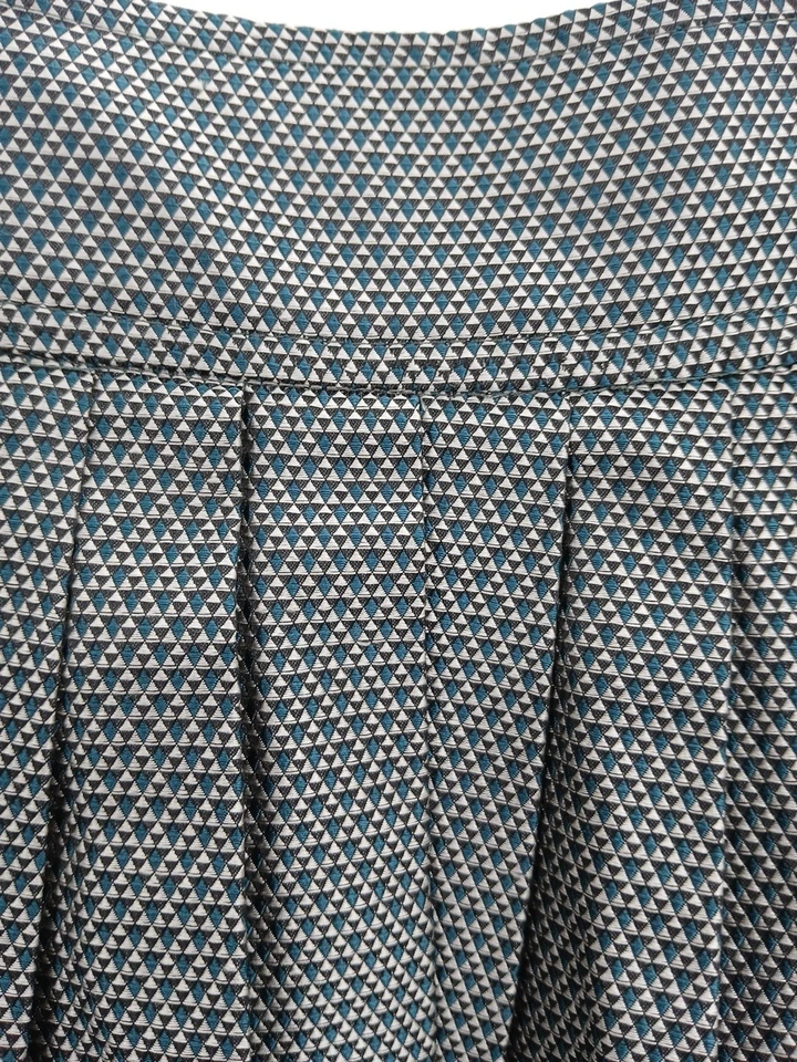 Falda PAUW Amsterdam Talla 2 Línea A Plisada Acampanada Poliéster Estilo Envolvente Foto 3 de 4