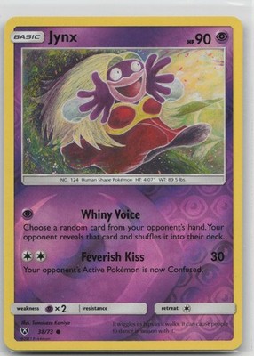 Jynx Common Psychic Shining Legends 38/73 LP 2017 Tomokazu Komiya