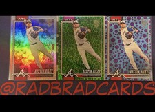 MLB Baseball Atlanta Braves 26 Topps Austin Riley 3 Card Lot MINT