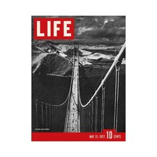 VTG Life Magazine May 31, 1937 - Golden Gate Bridge, San Francisco, CA