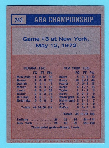 1972-73 TOPPS BASKETBALL CARD SINGLES COMPLETE YOUR SET U-PICK UPDATED 8/28 - Picture 338 of 351