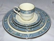 Noritake Randolph 5 Piece Place Setting~Excellent