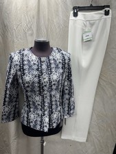 JOHN MEYER/KASPER PANT SUIT/SIZE 6/RETAIL 280/Inseam 31/NEW W TAG/