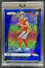 2024 Panini Prizm Bo Nix RC Blue Shimmer Rookie #/25 Broncos