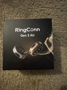 Gen 2 Air, Ultra-Thin AI Smart Ring, 10-Day Battery Life, Fitness/Sleep/Stres...