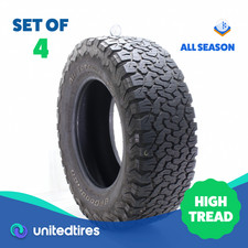 Set Of 4 Used Lt 28565r18 Bfgoodrich All-terrain Ta Ko2 125122r - 8-9.532