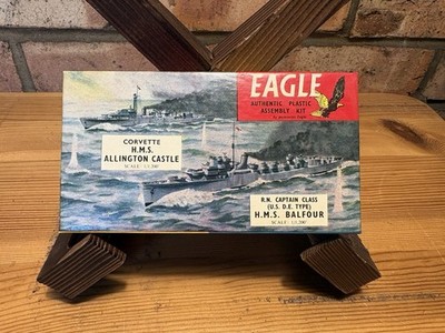 Vintage Eagle HMS Allington Castle & HMS Balfour Modellbausatz im Maßstab 1:1200 ungebaut