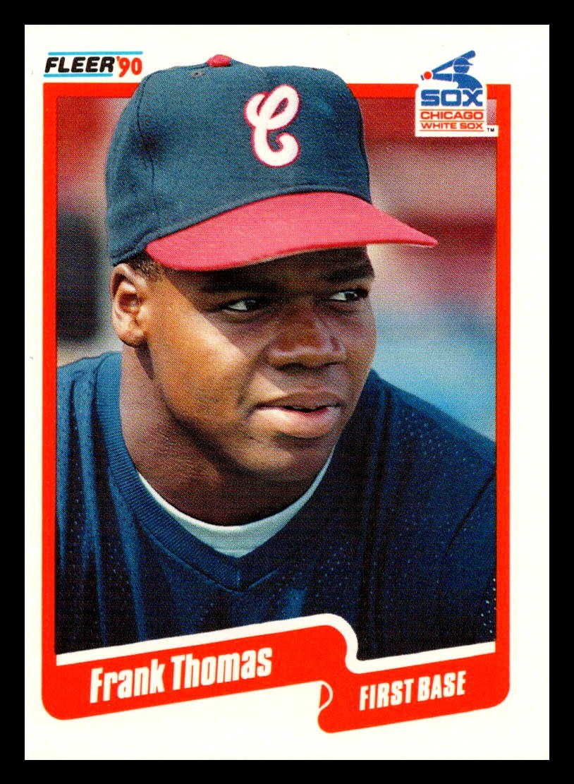 Frank Thomas Rookie 1990 Fleer Update #U-87