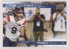 2023 Upper Deck CFL CFL Greatness Blue 85/299 Jake Wieneke #CG-WI l5j