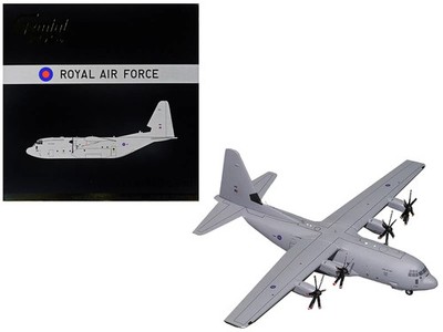 Lockheed C-130J Super Hercules Transport Aircraft ''British Royal Air Force'' Gray