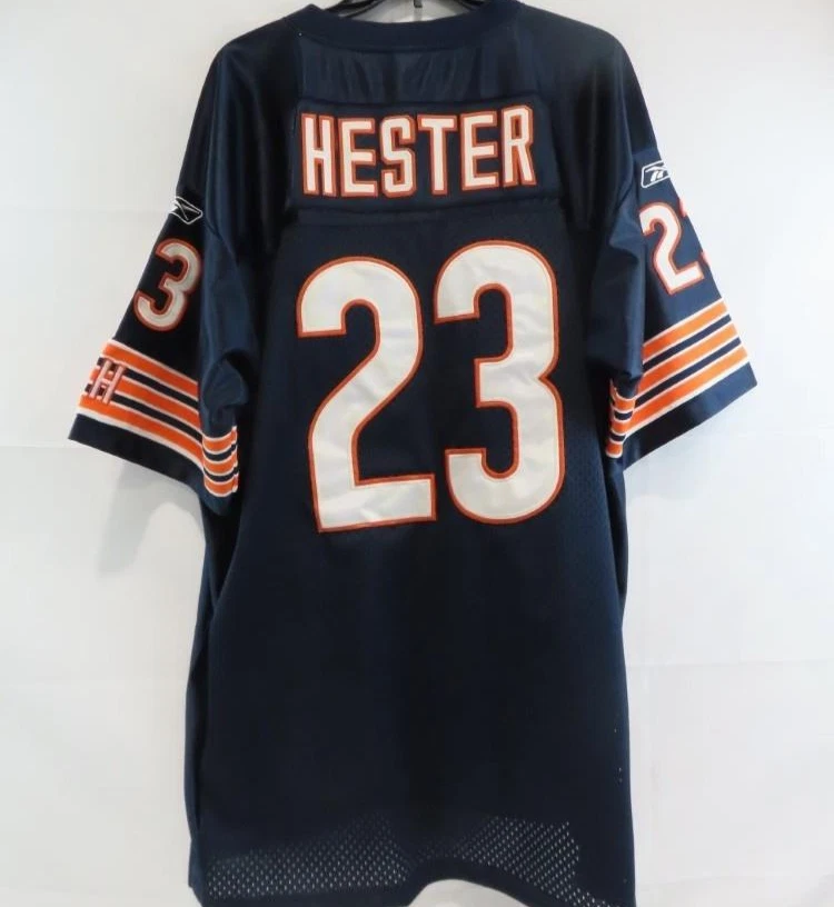 Authentic Chicago Bears Devin Hester #23 Super Bowl XLI Reebok NFL Jersey Sz 5 - Image 2 of 4