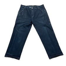 Vtg Marithe Francois Girbaud Jeans Mens 42x31 Baggy Wide Leg Denim Dark Hip Hop