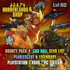 Borderlands 4 GOD ROLL PEARLESCENT BP4 LEVEL ...