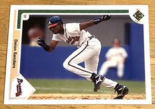 1991 UPPER DECK DEION SANDERS BRAVES Baseball Card No. 743 Mint