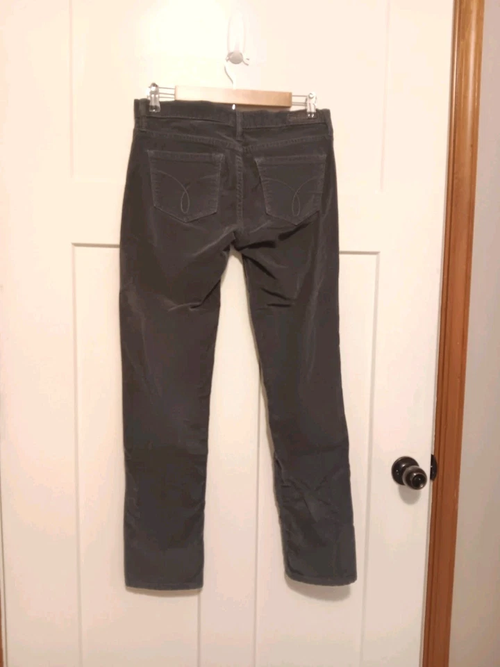 Pana Carbón Calvin Klein Talla 4 Recta Estilo Años 90 Foto 3 de 4