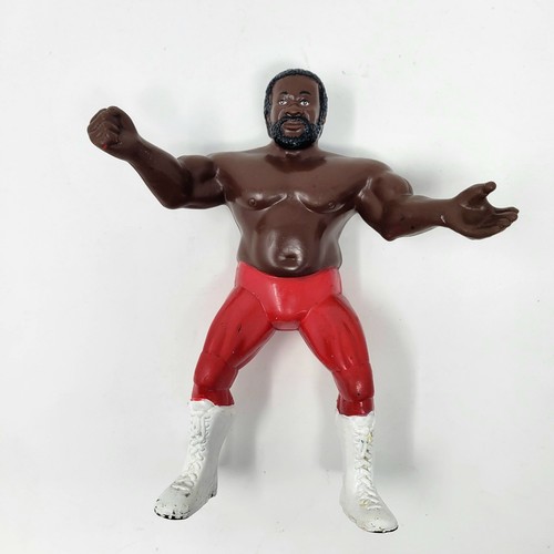 Vintage WWF JUNKYARD DOG Wrestling Action Figure T...