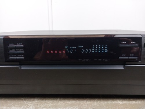 Kenwood CD-203 5 Disc CD Changer Player 1 Bit Dual D/A Convert NO Remote TESTED - Picture 2 of 11