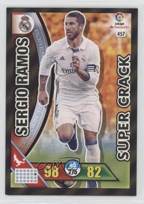2016-17 Panini Adrenalyn La Liga Santander Super Crack Sergio Ramos #457 0a16
