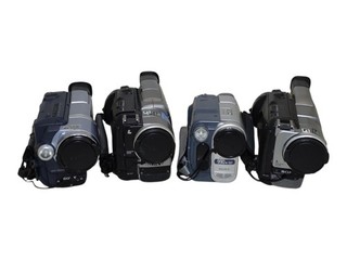 🎥 Konvolut 4x diverse Camcorder Digital8 Handycam Ressource Kamera defekt 🎥