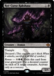 Rot-Curse Rakshasa 087 Tarkir: Dragonstorm Mythic