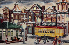 Angela Trotta Thomas Tis The Season. Signed And Numbered Image Size 15 X 10